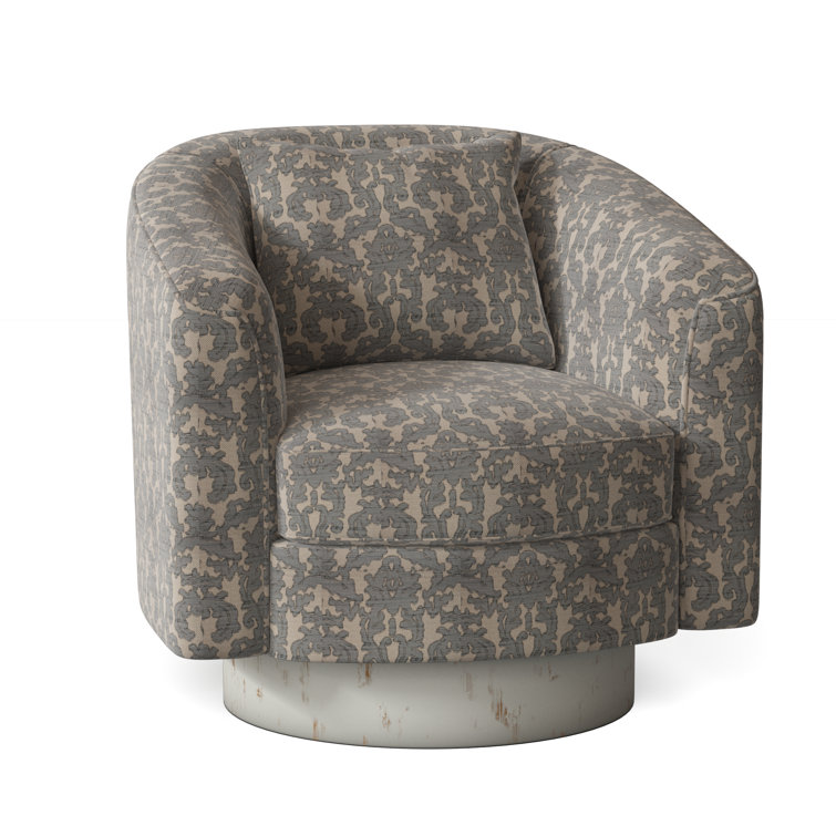 Custom upholstered swivel chairs hot sale